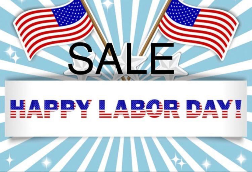 Labor Day Weekend Sale!