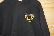 Load image into Gallery viewer, Huf X Thrasher meltdown heavyweight hood
