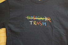 Load image into Gallery viewer, Designer Trash scribble tee-navy
