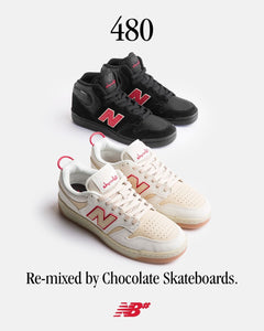 NB Numeric 480/ 480 high x Chocolate skateboards