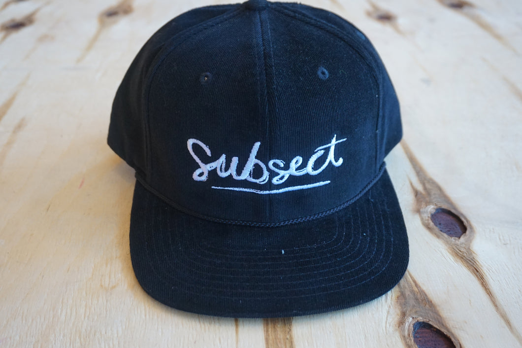 Shop Script Cord Hat